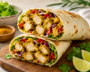 Tuesday: Curry Chicken Wrap