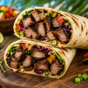 Wednesday: Jerk Pork Wrap