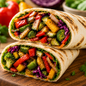 Friday: Veggie Jerk Wrap